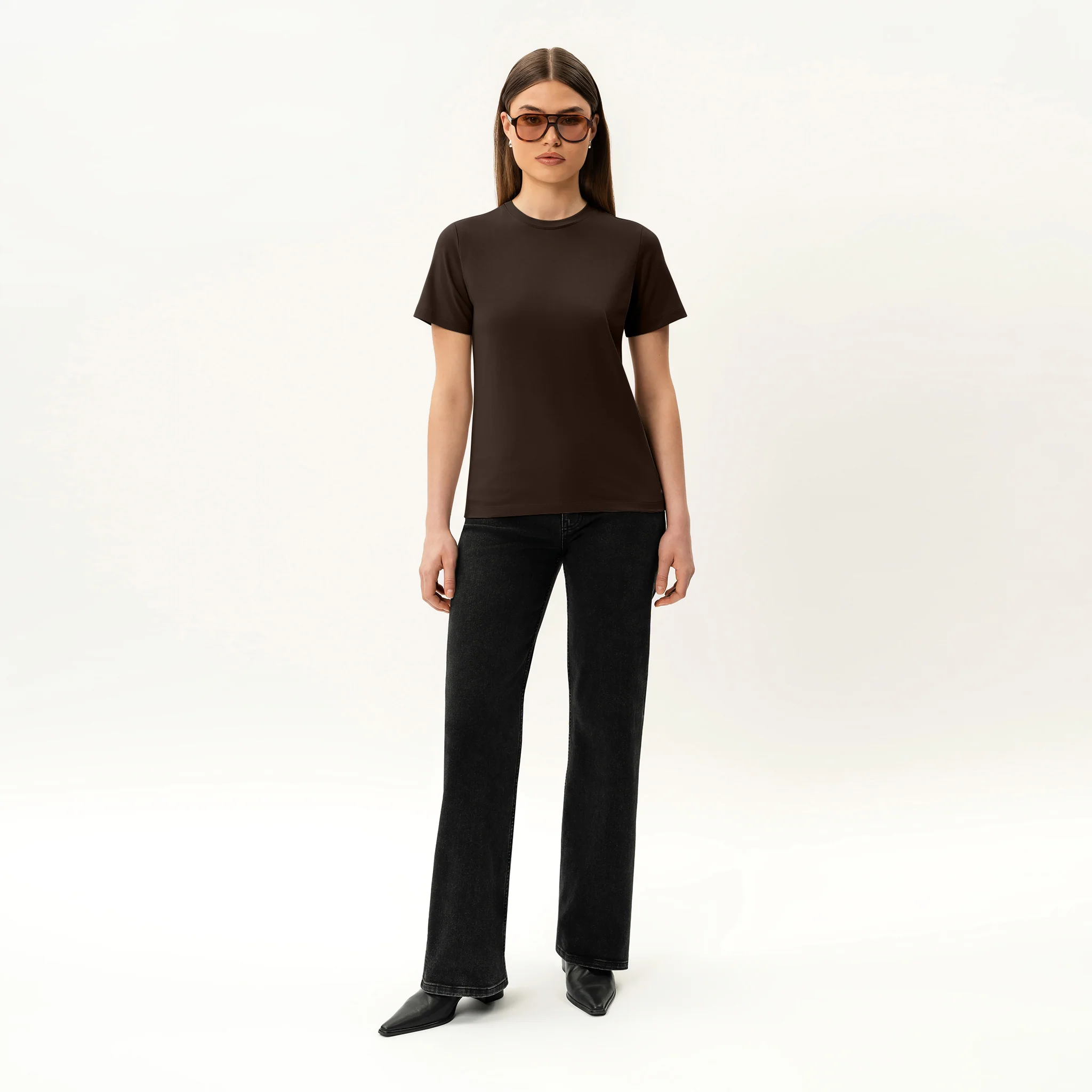 Fitted Pima T-shirt - Image 2