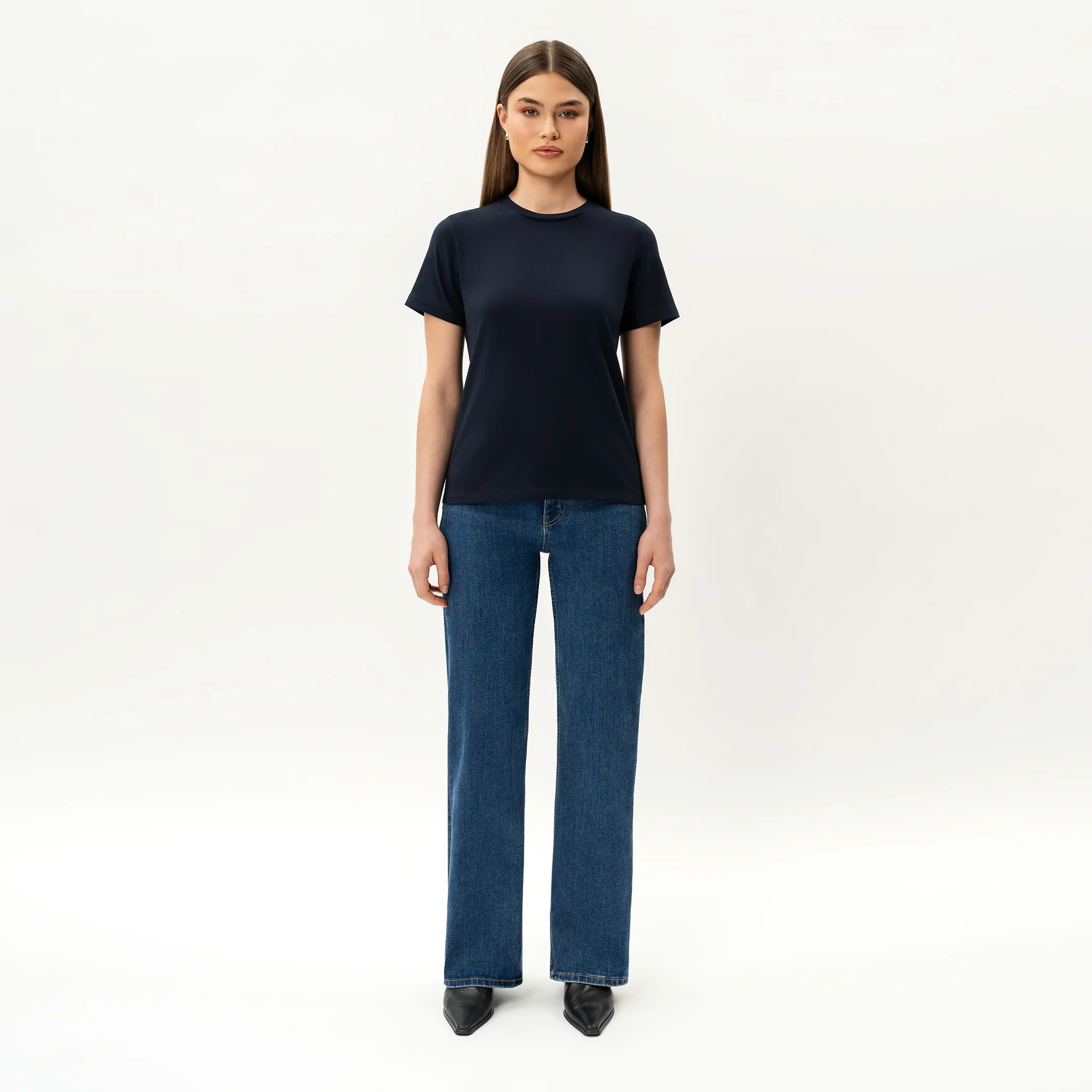 Fitted Pima T-shirt - Image 4
