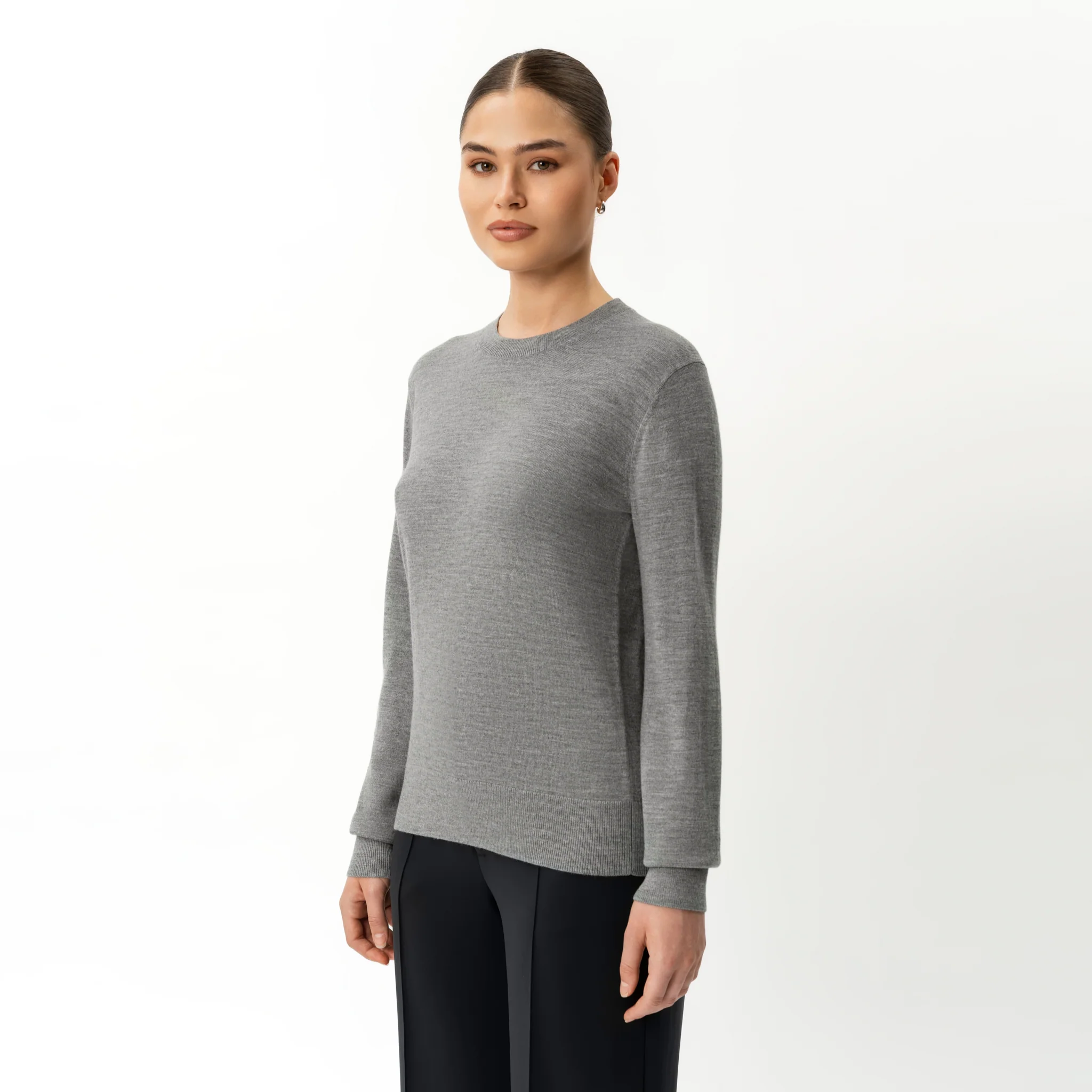 Merino Wool Crewneck - Image 2