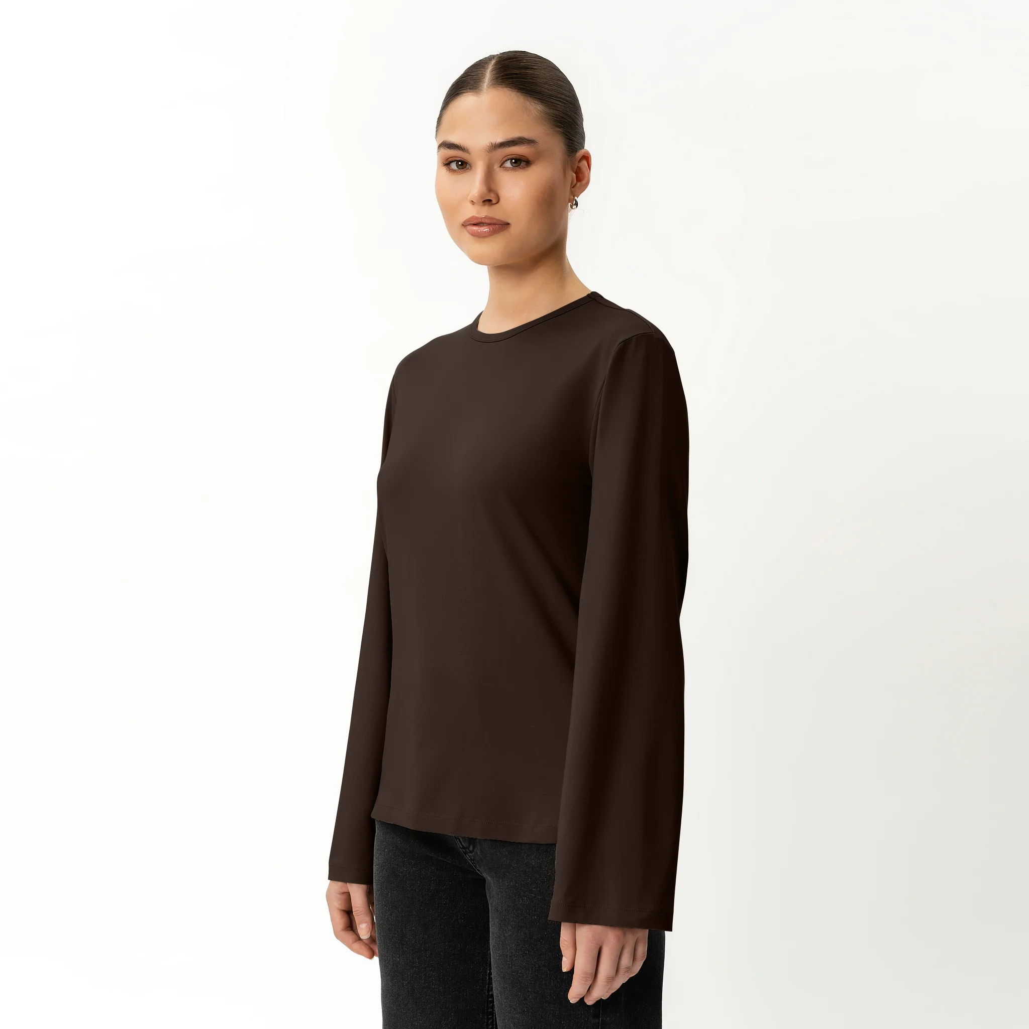 Pima Long-sleeve T-shirt - Image 3