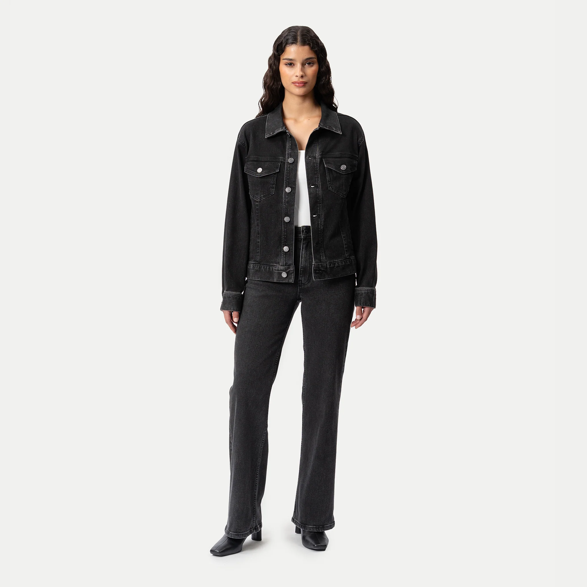 Stretchy ComfortDenim™ Jacket - Image 2