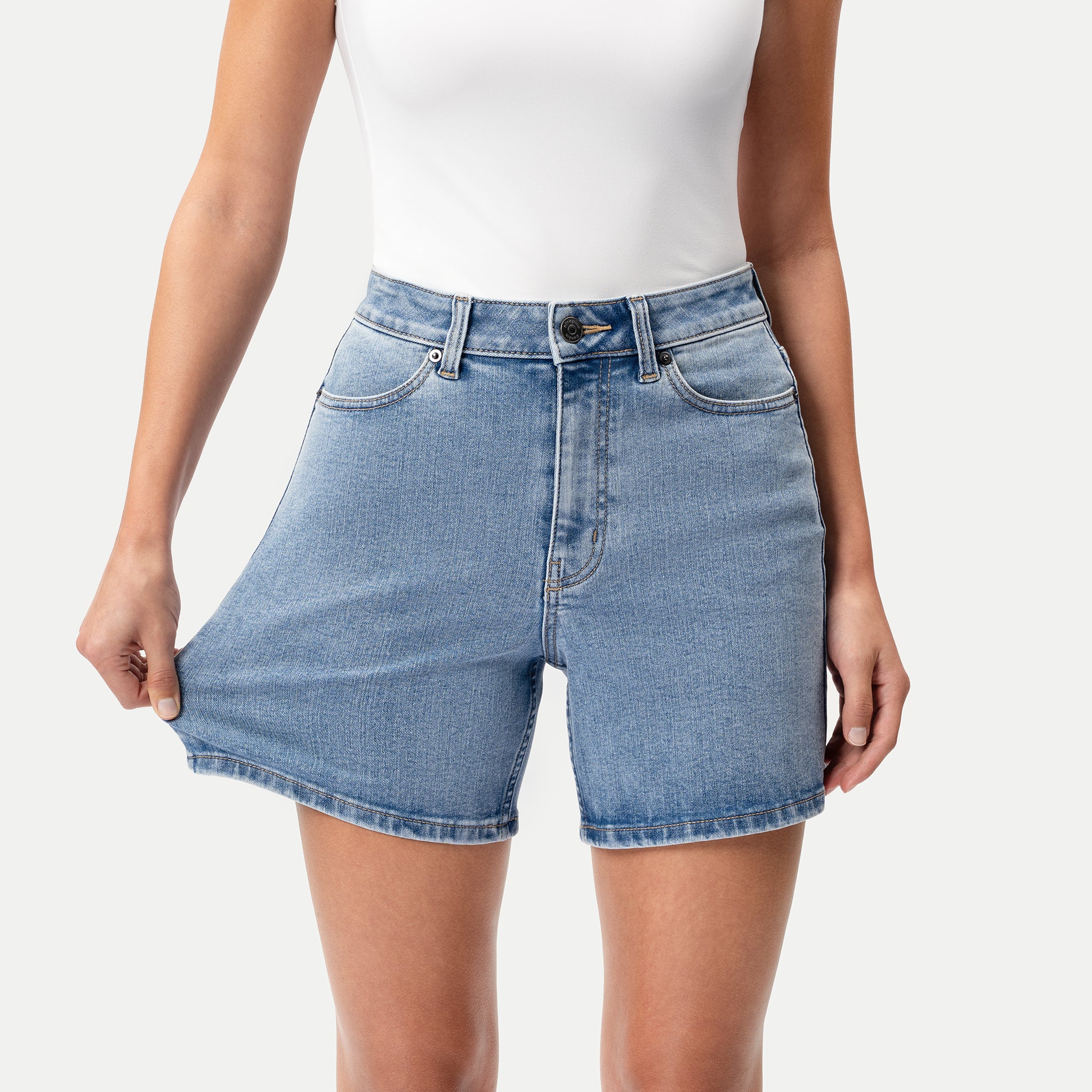 Stretchy ComfortDenim™ Shorts - Image 13
