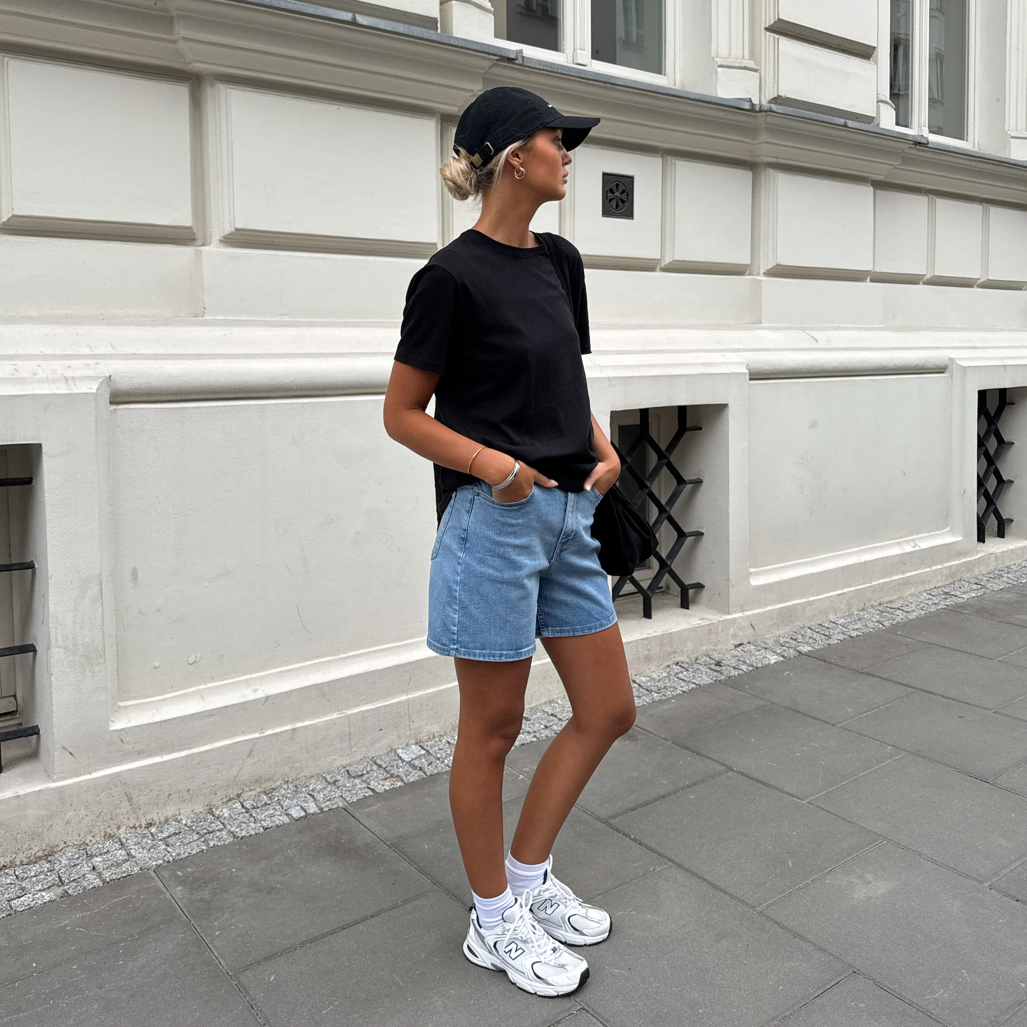 Stretchy ComfortDenim™ Shorts - Image 3