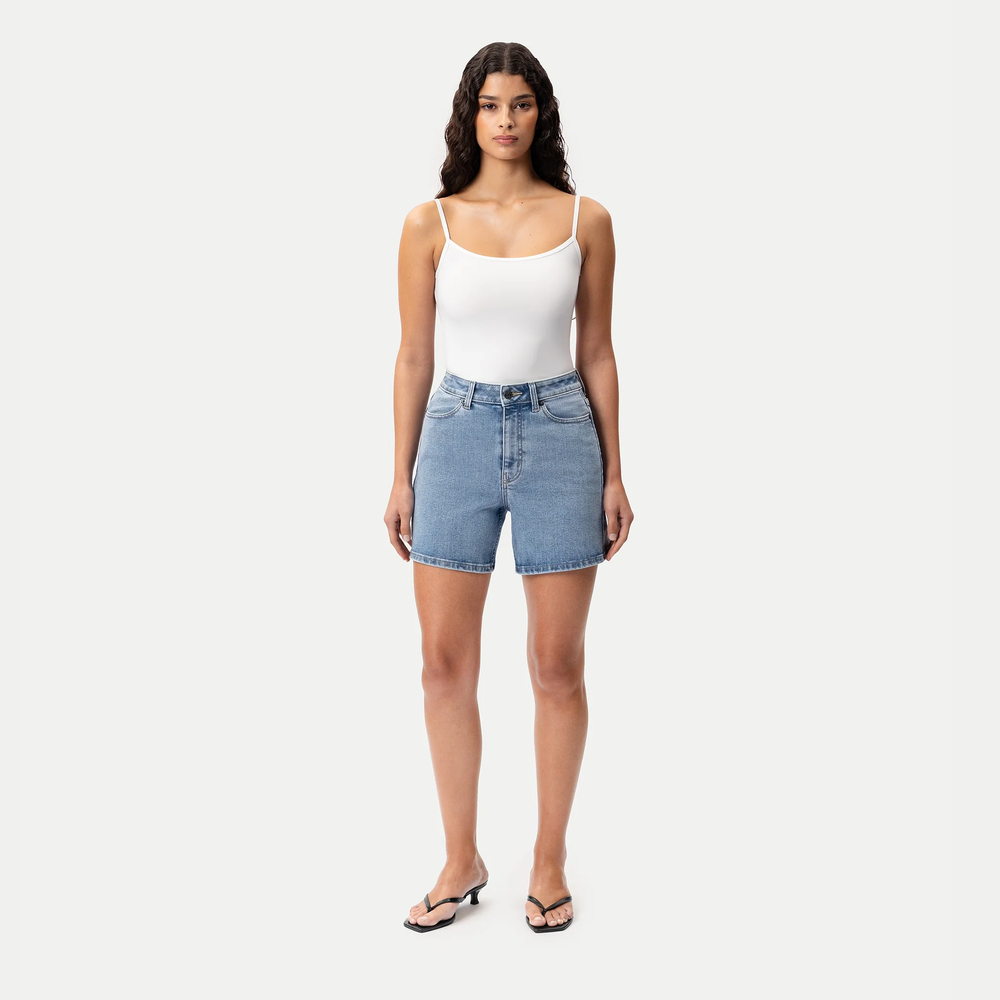 Stretchy ComfortDenim™ Shorts - Image 5