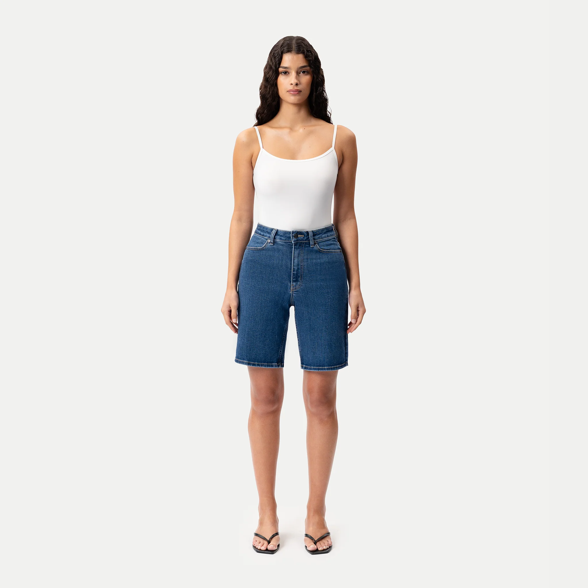 Stretchy ComfortDenim™ Shorts - Image 13