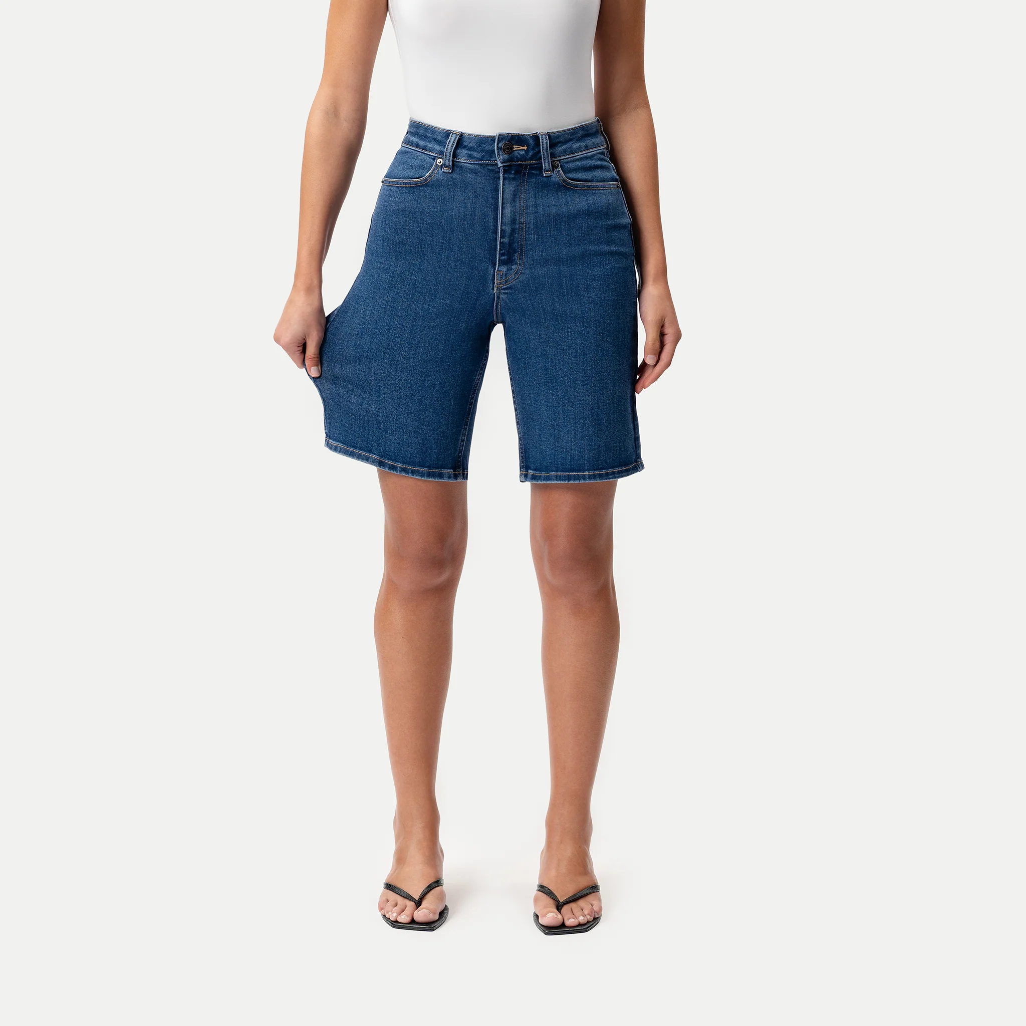 Stretchy ComfortDenim™ Shorts - Image 15