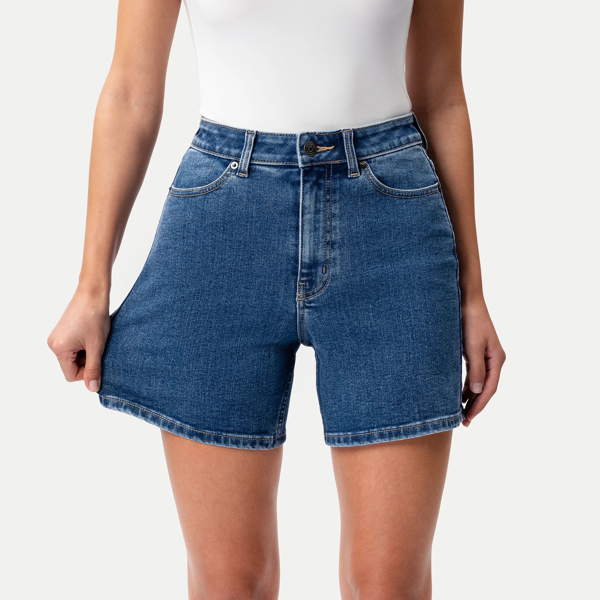 Stretchy ComfortDenim™ Shorts - Image 4