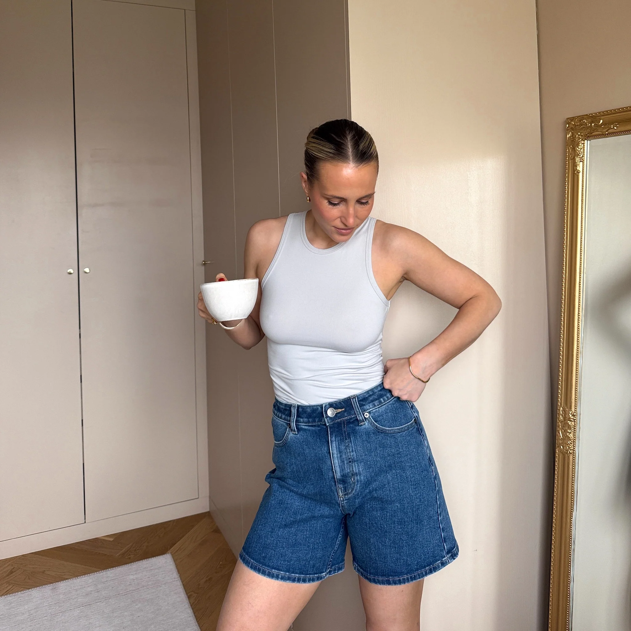 Stretchy ComfortDenim™ Shorts - Image 6